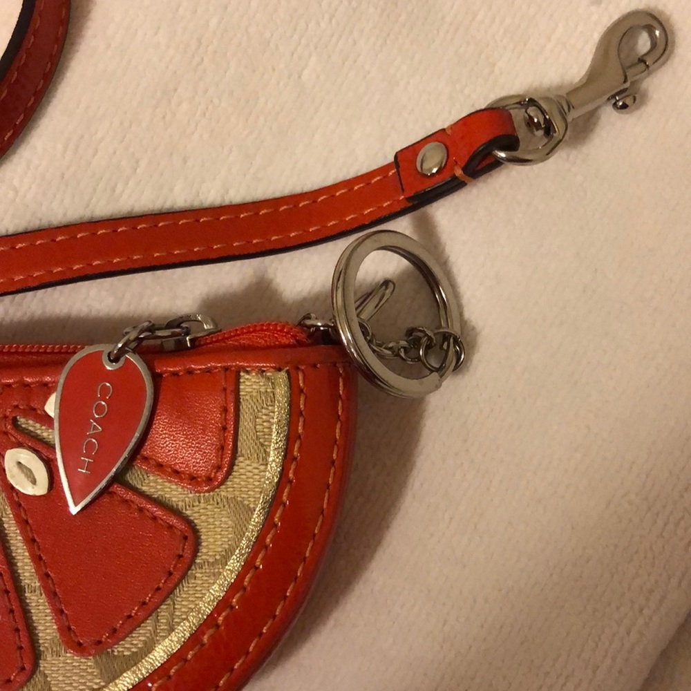 Coach orange slice coin purse - Picture 3 of 5
